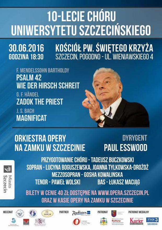 ARCHIWUM. Szczecin. ♪ Koncerty. 30.06.2016. Koncert jubileuszowy Chóru US