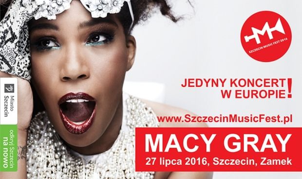 ARCHIWUM. Szczecin. ♪ Koncerty. 27.07.2016. Macy Gray @ Zamek Książąt Pomorskich