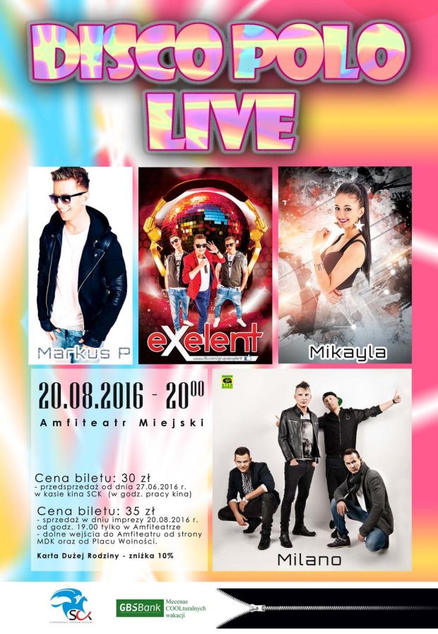 20.08.2016 koncert Disco Polo Live, Stargard
