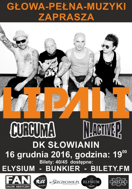 ARCHIWUM. Szczecin. Koncerty. 16.12.2016. Lipali @ Dom Kultury Słowianin