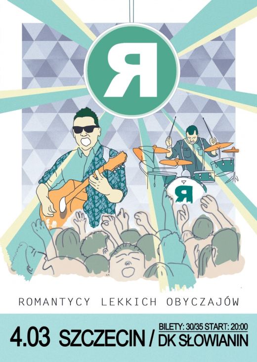 04.03.3017 koncert Romantycy Lekkich Obyczajów w Szczecinie