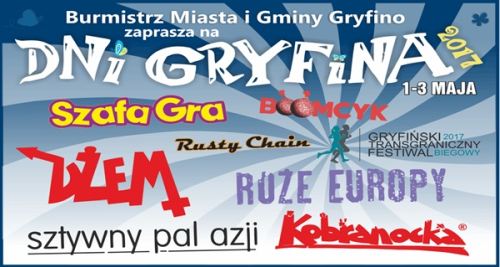 ARCHIWUM. Gryfino. Imprezy. Wydarzenia. 01-03.05.2017. Majówka – Dni Gryfina 2017