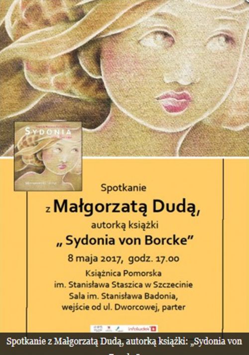 ARCHIWUM. Szczecin. Wydarzenia. 08.05.2017. Spotkanie autorskie z Małgorzatą Dudą @ Książnica Pomorska