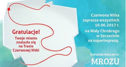 10.06.2017 piknik rodzinny Czerwona Nitka, Wały Chrobrego w Szczecinie