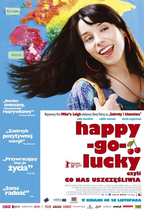 film Happy go lucky w Szczecinie