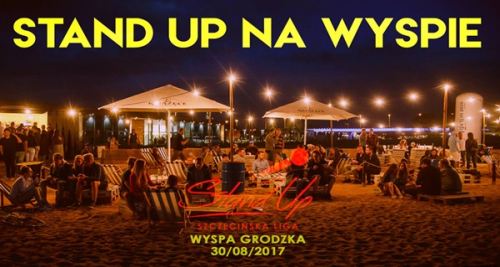 ARCHIWUM. Szczecin. Wydarzenia. 30.08.2017. Stand Up @ Plaża na Wyspie Grodzkiej