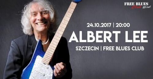 ARCHIWUM. Szczecin. Koncerty. ♪ 24.10.2017. Albert Lee @ Free Blues Club