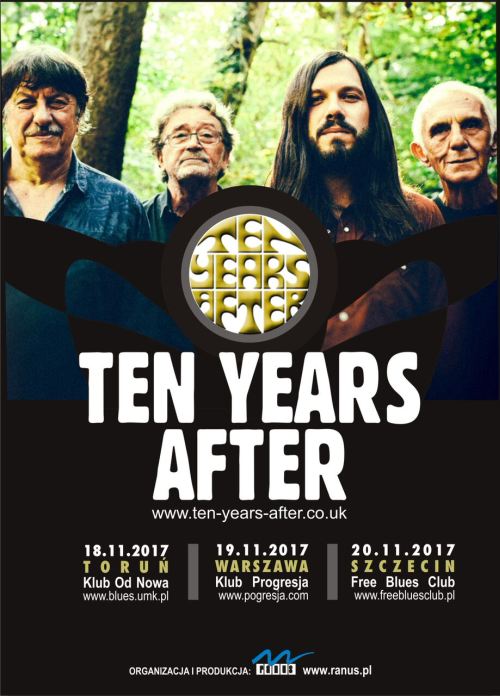 20.11.2017 Ten Years After, koncert w Szczecinie