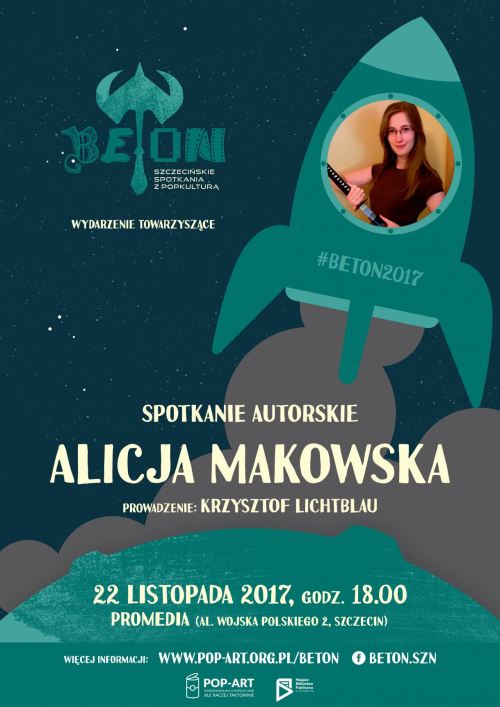 ARCHIWUM. Szczecin. Wydarzenia. 22.11.2017. Spotkanie autorskie z Alicją Makowską @ Biblioteka Filia nr 54 [ProMedia]