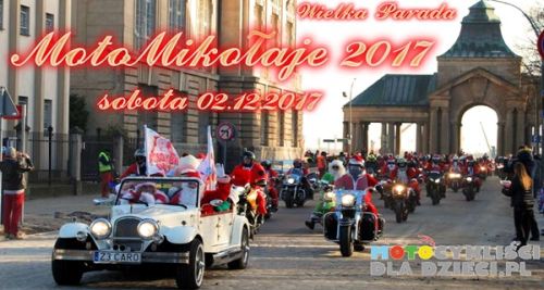 02.12.2017 Moto Mikołaje - parada motocyklowa