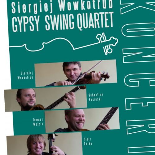 Siergiej Wowkotrub Gypsy Swing Quartet, koncerty w Szczecinie