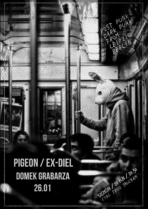 26.01.2018 Pigeon & Ex-diel, koncert w Szczecinie