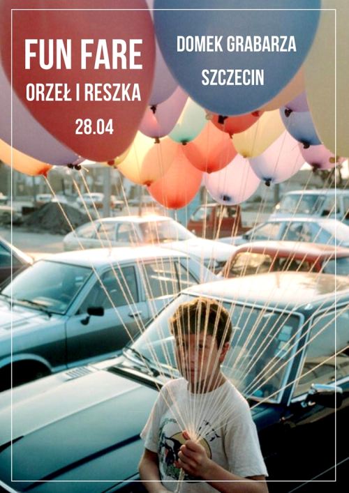 ARCHIWUM. Szczecin. Koncerty. 28.04.2018. Fun Fare | Orzeł i Reszka @ Domek Grabarza