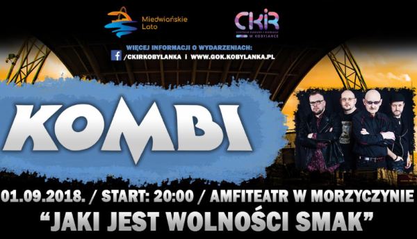 01.09.2018 koncert Kombi, Morzyczyn