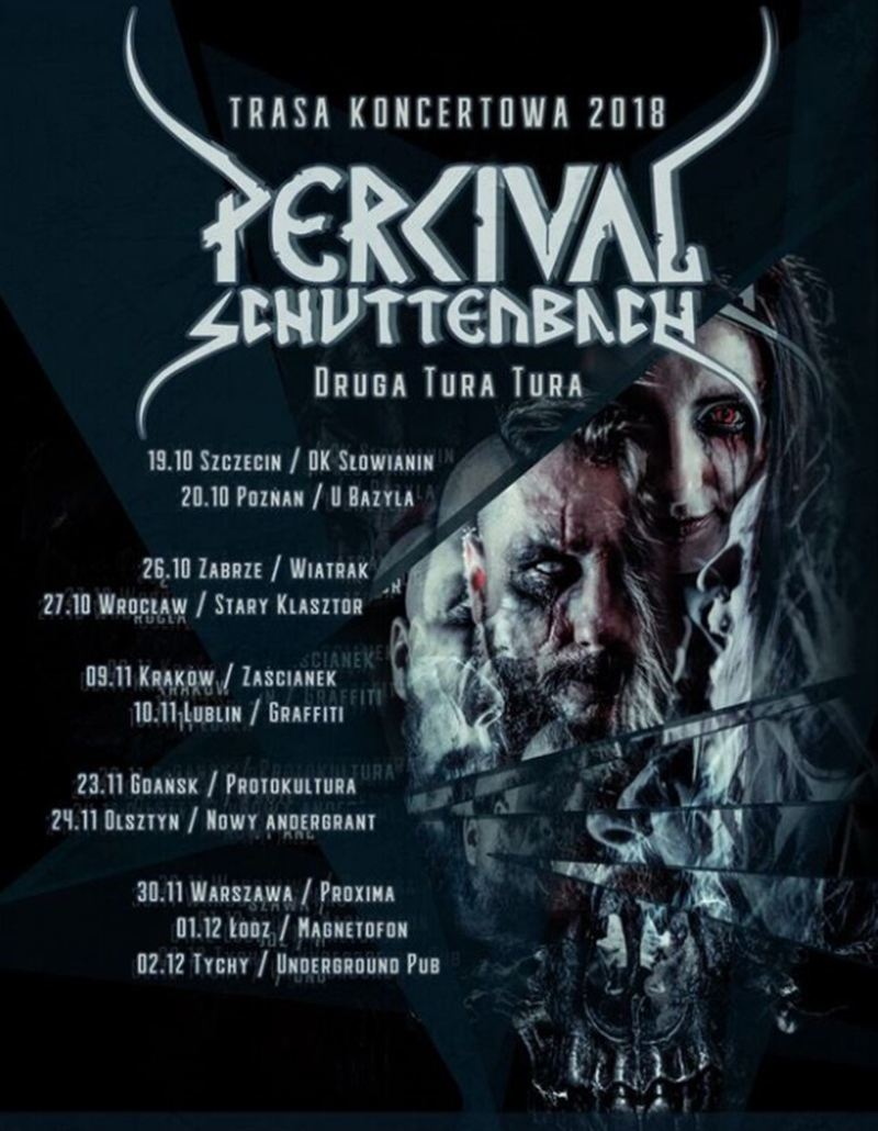 ARCHIWUM. Szczecin. Koncerty. ♪ 19.10.2018. Percival Schuttenbach @ Klub Delta