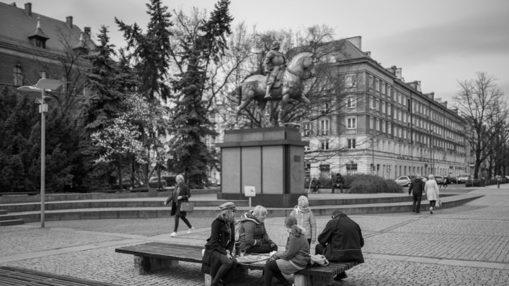 Szczecin. Pomniki. Rzeźby. Pomnik Bartolomeo Colleoniego @ Plac Lotników