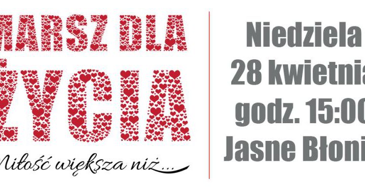 ARCHIWUM. Szczecin. Wydarzenia. 28.04.2019. Marsz dla Życia 2019 w Szczecinie @ Jasne Błonia