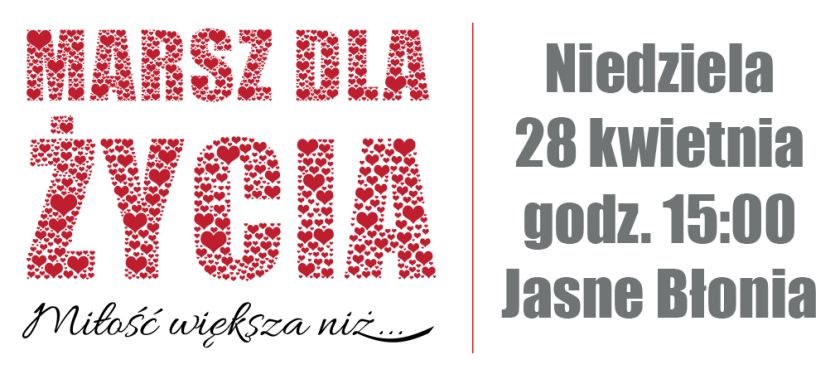 ARCHIWUM. Szczecin. Wydarzenia. 28.04.2019. Marsz dla Życia 2019 w Szczecinie @ Jasne Błonia