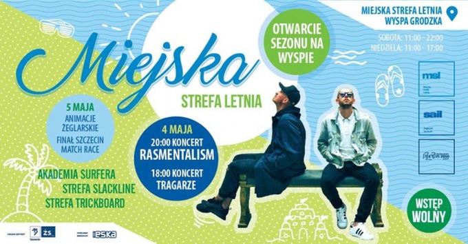 04-05.05.2019 Miejska Strefa Letnia – otwarcie sezonu na plaży w Szczecinie