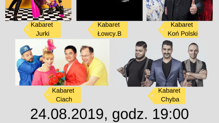 ARCHIWUM. POLECAMY! Szczecin. Imprezy. Wydarzenia. 24.08.2019. Gala Kabaretowa – Szczecin 2019  @ Teatr Letni /Amfiteatr