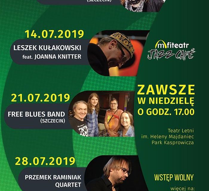 ARCHIWUM. Szczecin. Koncerty. 14.07.2019. Amfiteatr Jazz Café: Leszek Kułakowski & Joanna Knitter @ Teatr Letni /Amfiteatr
