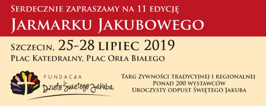 ARCHIWUM. Szczecin. Imprezy. Wydarzenia. 26-28.07.2019. Dni Jakubowe – Jarmark Jakubowy w Szczecinie @ Pl. Katedralny, Katedra