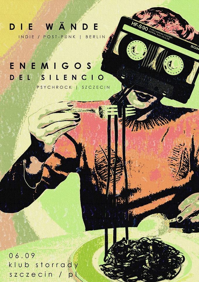 06.09.2019 koncert Die Wände + Enemigos del Silencio