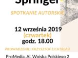 12.09.2019 spotkanie autorskie z Filipem Springerem