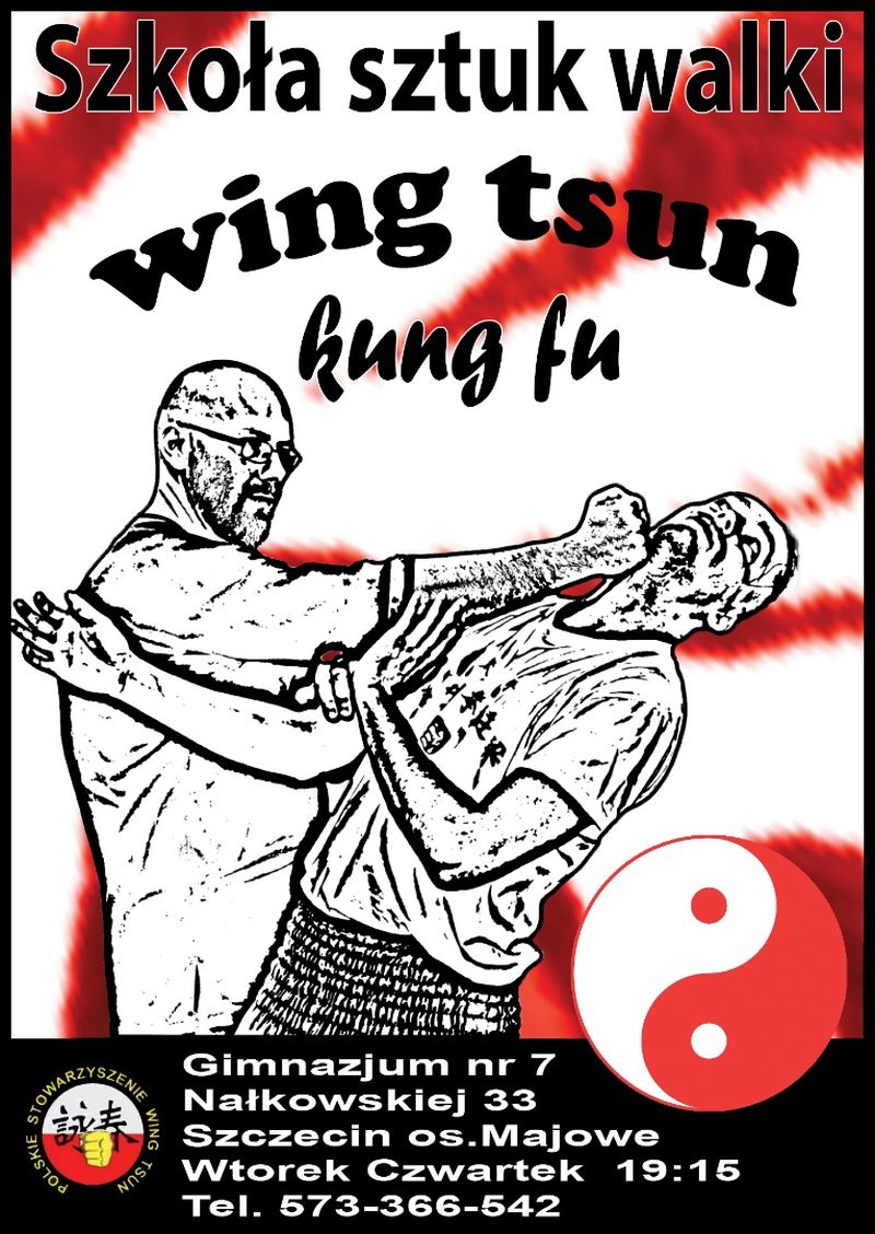 Szczecin, szkoła sztuk walki wing tsun, kung fu, w Szczecinie