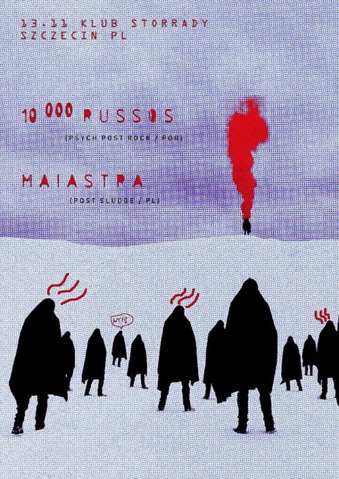 13 listopada 2019 10 000 Russos, Maiastra - koncert w Szczecinie
