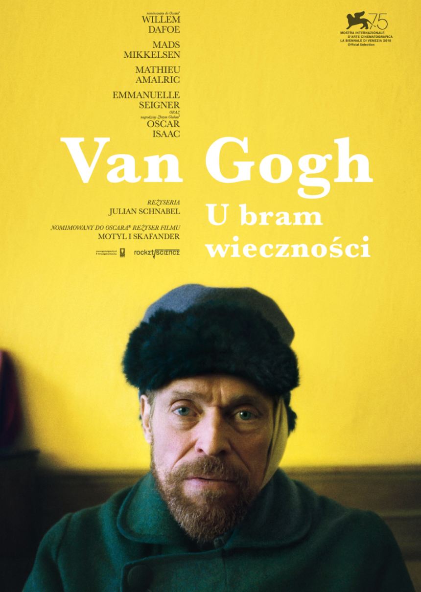 film Van Gogh, U bram wieczności, kino Szczecin