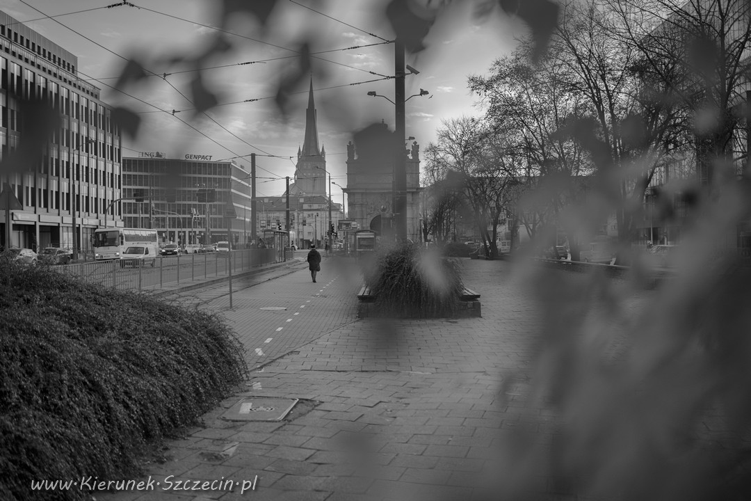 Szczecin na co dzień, 27 listopada 2019, Brama Portowa, Katedra w Szczecinie