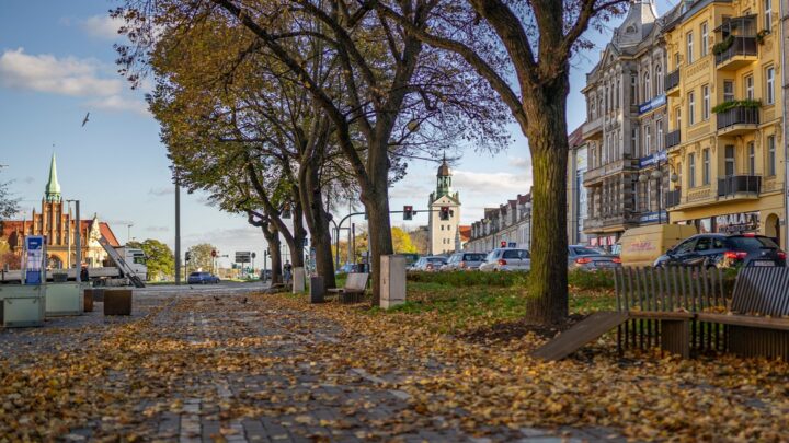 Fotografia. Szczecin na co dzień 03.11.2020. Aleja Kwiatowa w Szczecinie