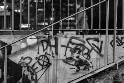 Fotografia. Szczecin na co dzień. 28.02.2024. Przejście podziemne w Szczecinie