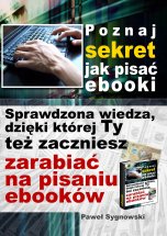 książka Poznaj sekret jak pisać ebooki (Wersja drukowana)