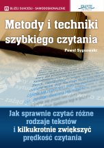 książka Metody i techniki szybkiego czytania (Wersja drukowana)