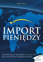 książka Import pieniędzy (Wersja drukowana)