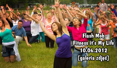 Szczecin. Fotoreportaż. Flash Mob Fitness is My Life 10.06.2012 w obiektywie