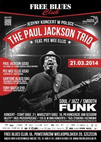ARCHIWUM. Szczecin. Koncerty. 21.03.2014. Paul Jackson Trio feat. Pee Wee Ellis @ Free Blues Club