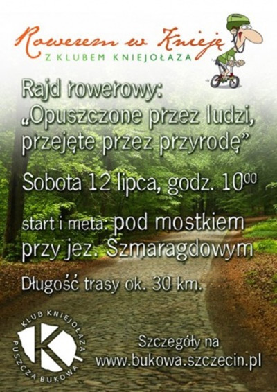 ARCHIWUM. Szczecin. Wydarzenia. 12.07.2014. Razem w Knieję – Rajd rowerowy @ Puszcza Bukowa