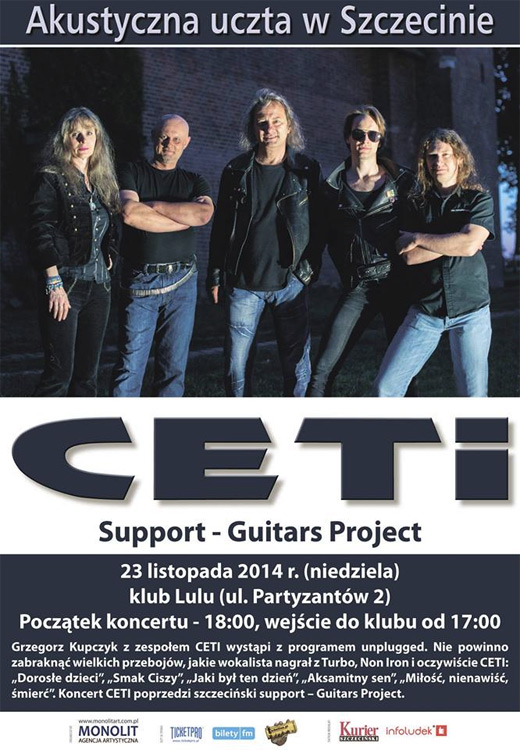 ARCHIWUM. Szczecin. Koncerty. 23.11.2014. CETI @ Lulu Club