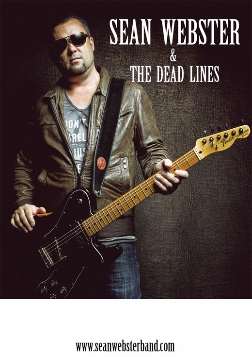 ARCHIWUM. Szczecin. Koncerty. 13.03.2015. Sean Webster & The Dead Lines @ Free Blues Club