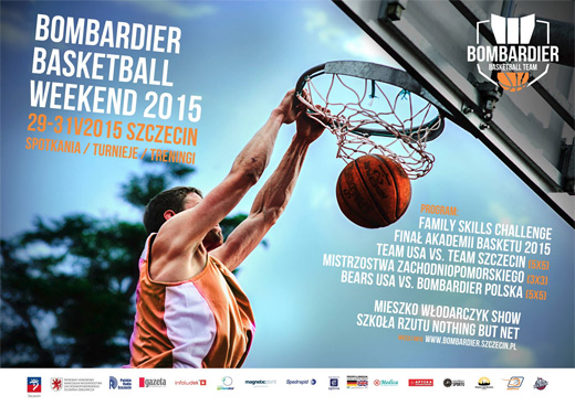ARCHIWUM. Szczecin. SPORT. Wydarzenia. 29-31.05.2015. Bombardier Basketball Weekend 2015 @ Orlik Zdroje