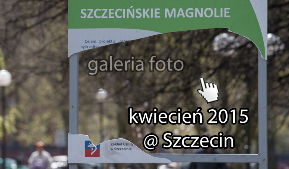 Szczecin. Fotoreportaż. Kwiecień 2015 w Szczecinie na zdjęciach