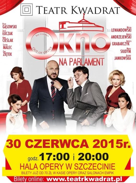 Szczecin, Teatr Kwadrat, Okno na parlament, Opera na zamku, kierunek Szczecin, spektakle w Szczecinie, hala opery