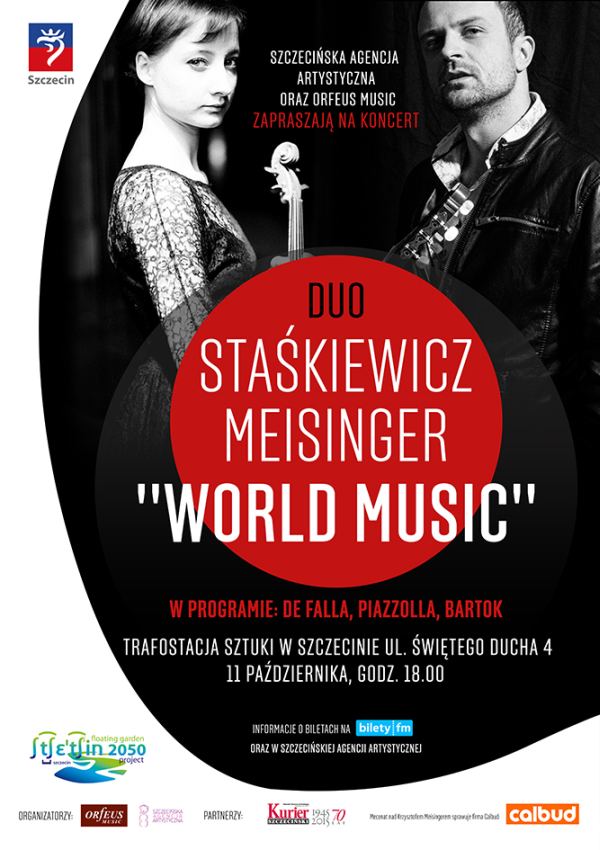ARCHIWUM. Szczecin. Koncerty. 11.10.2015. DUO Staśkiewicz + Meisinger @ TRAFO Trafostacja Sztuki