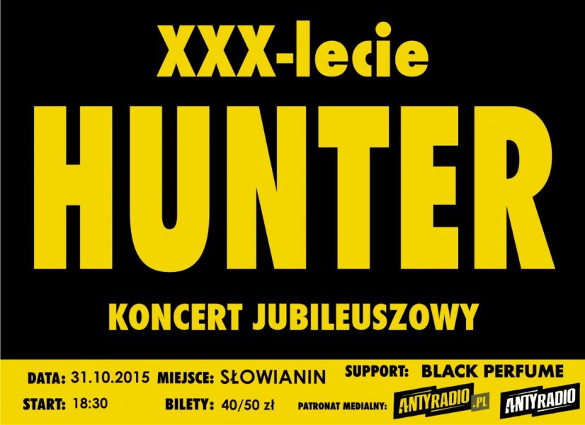 ARCHIWUM. Szczecin. Koncert. 31.10.2015. Hunter @ Dom Kultury Słowianin