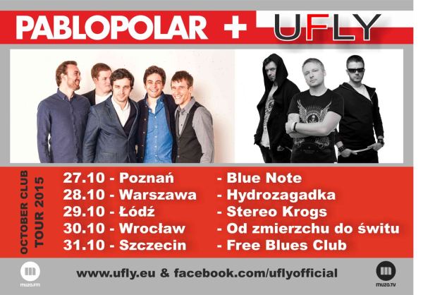 koncert Pablopolar + UFly, Free Blues club - 31.10.2015