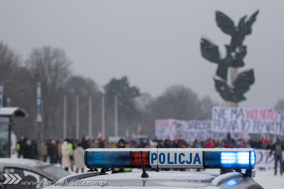 marsz KOD, Szczecin 23.01.2016