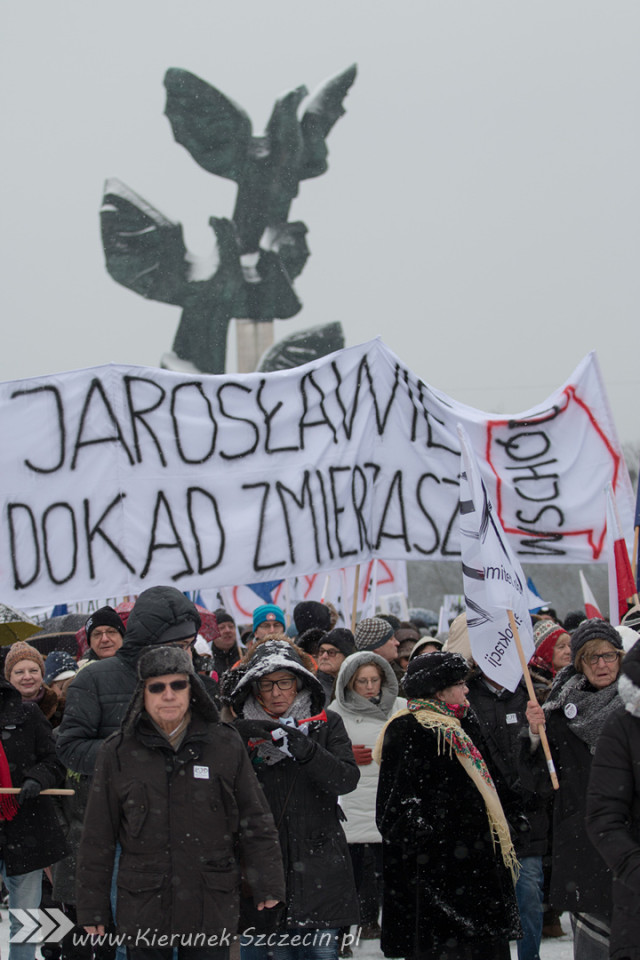 marsz KOD, Szczecin 23.01.2016